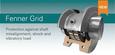 Fenner® Grid Couplings are shaft-to-shaft couplings compact size, handle torque capacity