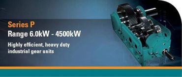 Fenner Gearbox robust Series P gearboxes Parallel shaft helical gearboxes angle bevel-helical units