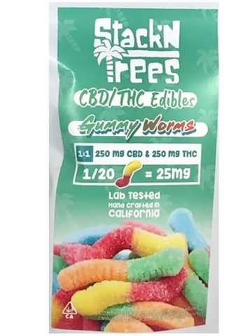 CBD/THC Gummy Worms