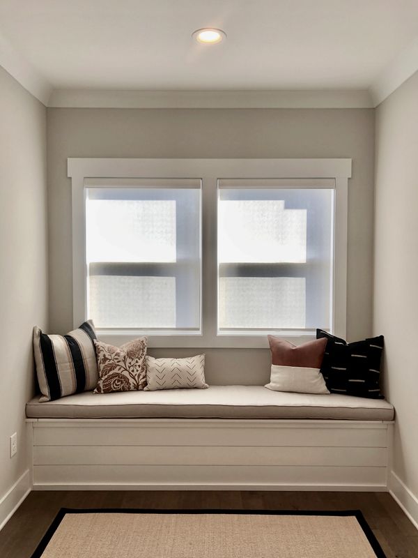 Built in window bench