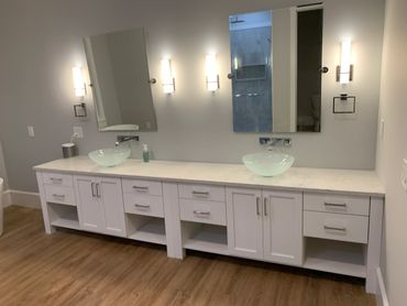 Bathroom vanities
