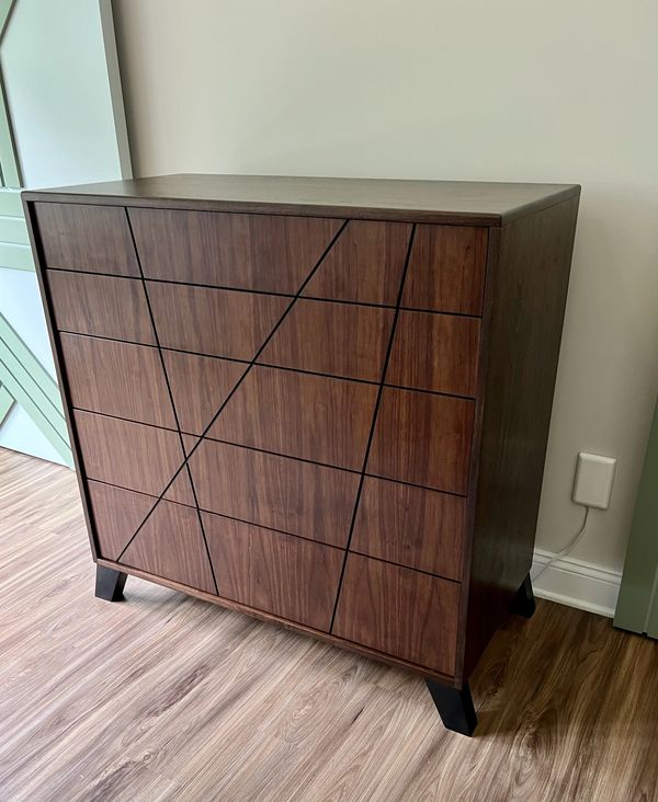 Walnut dresser