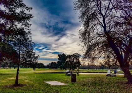 Swenson disc golf course in Stockton, California.