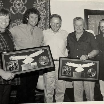 At the Platinum party with BLACKHAWK for our song Goodbye Says it All.