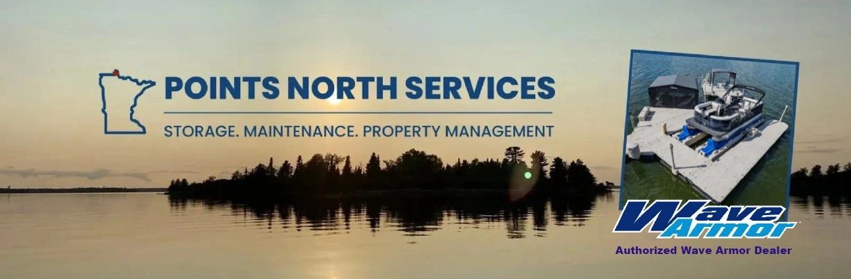 Points North Services, Angle Inlet MN, Authorized Wave Armor Dealer Banner