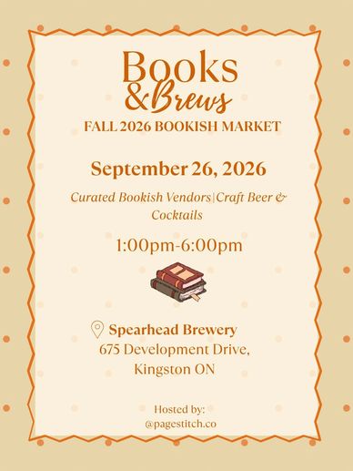 Meet fantasy romance author Sarah L Rose in Kingston, Ontario, on September 26th.