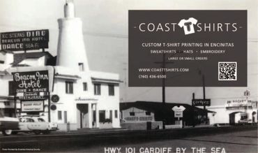 Coast T Shirts Ad in Ocean Mag.