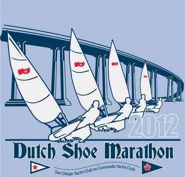 Dutch Shoe Marathon logo San Diego Yacht Club