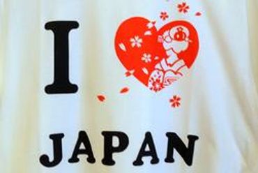 I love Japan on t shirt