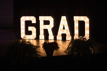 Graduation marquees
Graduation light up letters
Graduation 
Graduation decor
Event rentals
Party ren