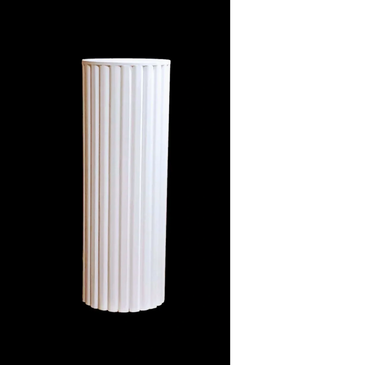 Plinths
Rippled plinths
Plinth for rent 
Birthday cake stand 
Cake stand