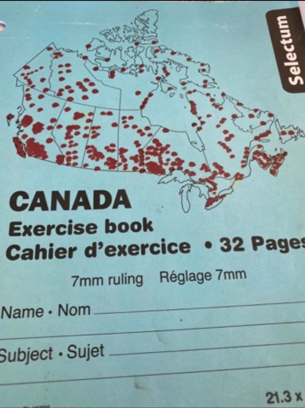 "After I looked at my daughter's notebook with a map of Canada and all the Indigenous Communities th