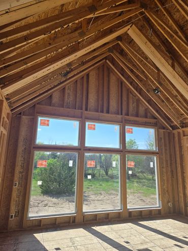 Designing Vaulted Ceilings with Wood Beams and required backing