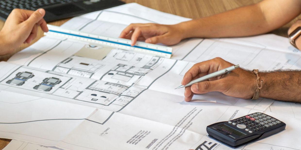Property blueprints and diverse group meeting