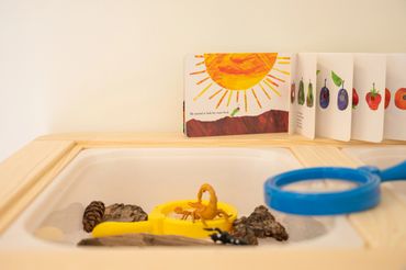 child care sensory tabble