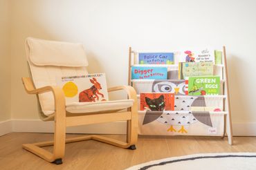 child care reading corner