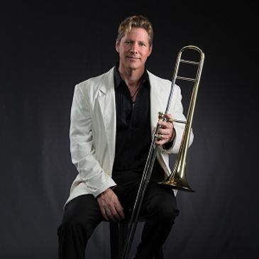 John Hines jazz trombone images, Martin Urbie Green tenor trombone image