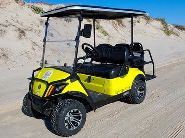 Yamaha Golf Cart Rental Corpus Christi on North Padre Island