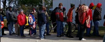 community service, feeding the homeless, charity, food bank