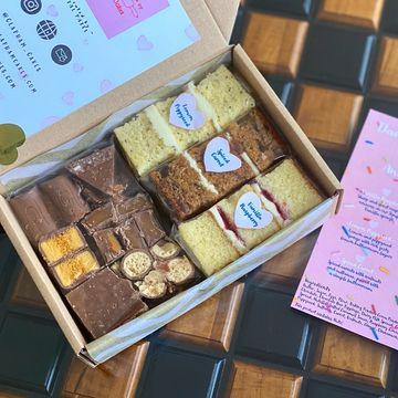 Postal Cake and Brownie Box