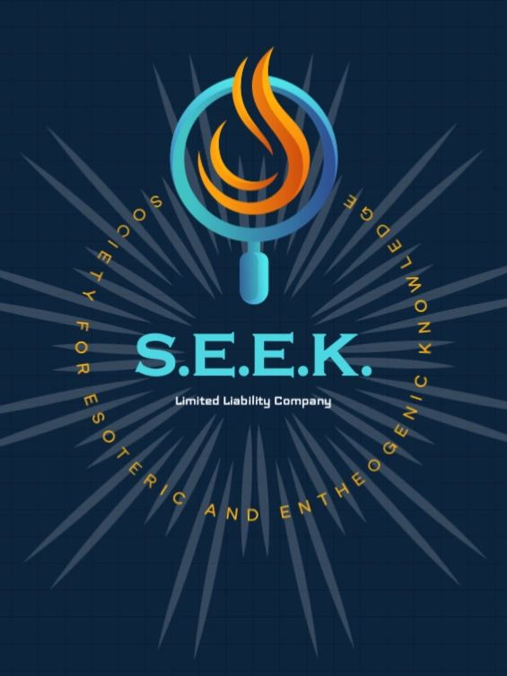 S.E.E.K. Alternative Logo - Society for Esoteric and Entheogenic Knowledge.