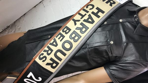 HCB Sash 2019 PUNKuture Leather Sydney