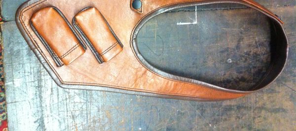 Custom Harmonica Holster Wallet PUNKuture Leather Sydney