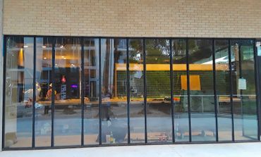 Window walls for an office