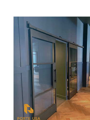 Barn doors for a room