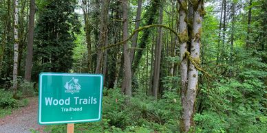 Wood Trails in Woodinville made a park by Rachel Best-Campbell in 2022 after years of CNW effort