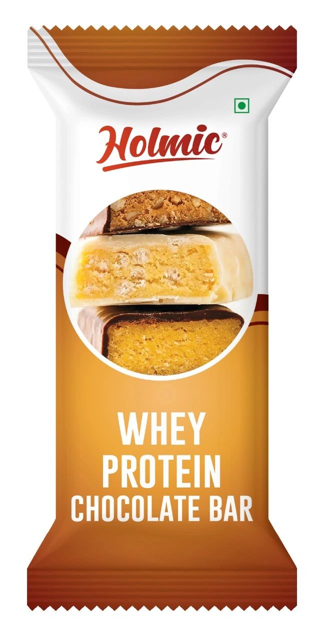 🌟 Elevate Your Fitness Game with Holmic's Whey Protein Bar! 💪🍫