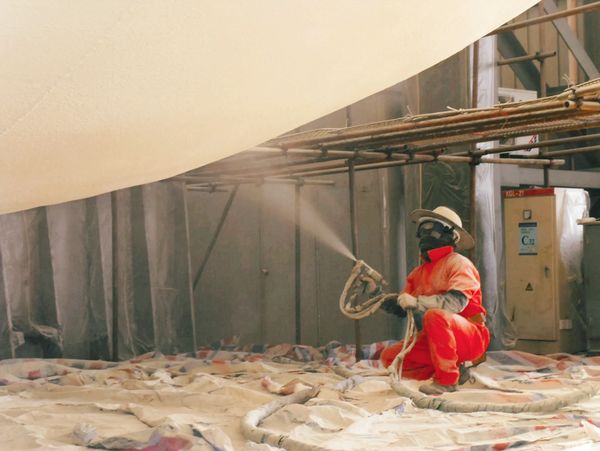 LNG insulation using eco-friendly Polyurethane spray foam