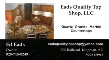 Long time quality stone fabricator doing business out of Kingman AZ. Contact Ed Eads for all your st