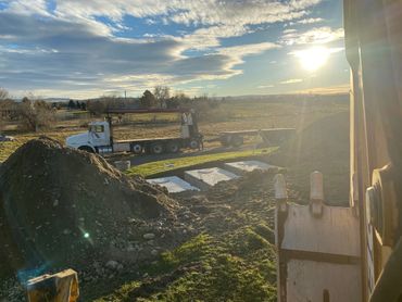 SEPTIC TANKS INSTALLED ON HEALTH CARE FACILITY. PASCO, WA