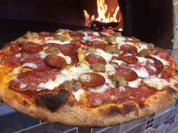 artisan catering Meat Lovers Pizza