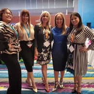 Brenda Liz Ginés en evento Women Who Lead, junto a Frances Ríos, y Carmen Ríos de Dulzura Borincana