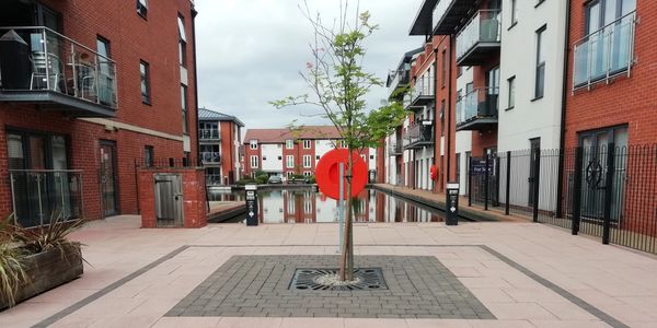 A recent pressure washing job at Water's Edge development in Stourport.  Residents were delighted!!