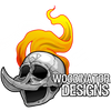 Woodinator Designs Art Woodworking Wood Skull Flames