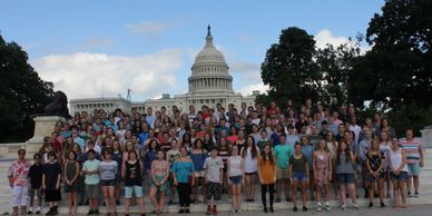 Large group earns money to visit Washington, D.C.