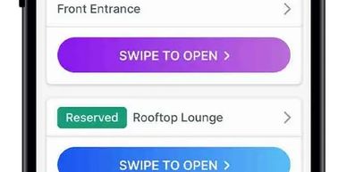Intercom Allows you to manage property access from your smartphone.