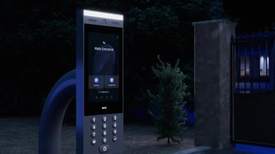 Intercom for the modern building. Welcome occupants and visitors, secure delivers