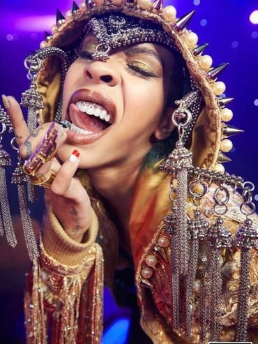 Rico Nasty for Spin Magazine | Glam by Valerie Harvey