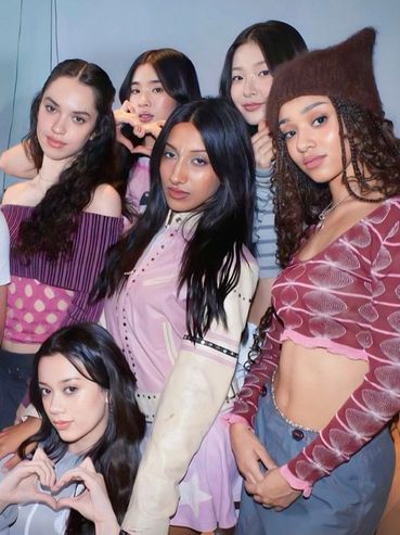 Katseye Photoshoot | Kalia White, Assistant Beauty Stylist