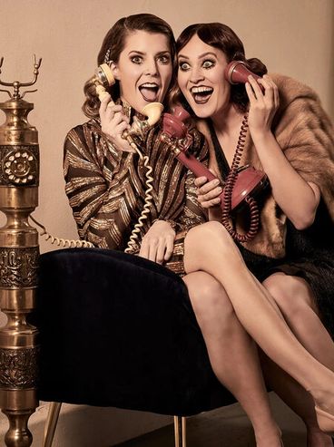 Grace Helbig and Mamrie Hart | Glam by Valerie Harvey