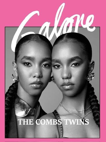 Jessie and D'Lila Combs for Galore