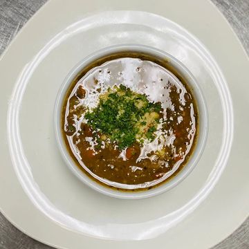 Recipe della mamma
From Scratch Soup 
Classic bean and vegetable stew./ Clásico estofado de frijol y