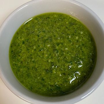 Our homemade Pesto, so you can create your own dishes in your kitchen.

This product has Nuts