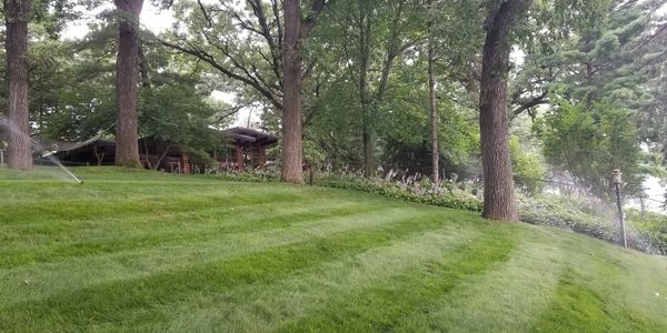 Irrigation Rotors on turf
