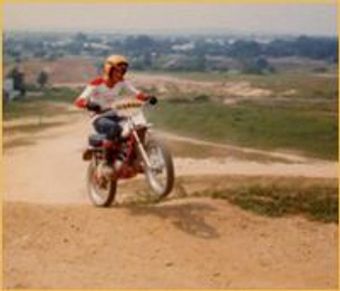 Close up shot of a bike running at a high speed