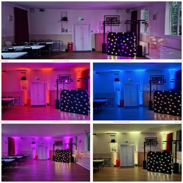 Showing different colours available to match your theme